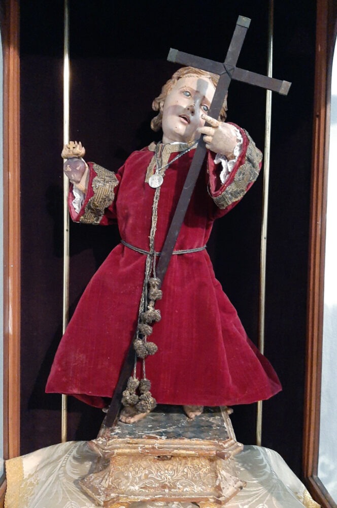 Imagen expuesta de Dulce Nombre de Jesús.