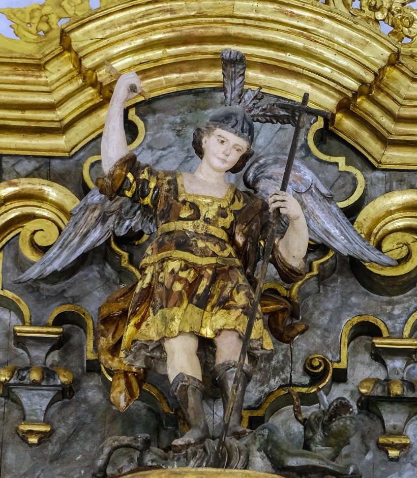 Detalle de San Miguel Arcángel.