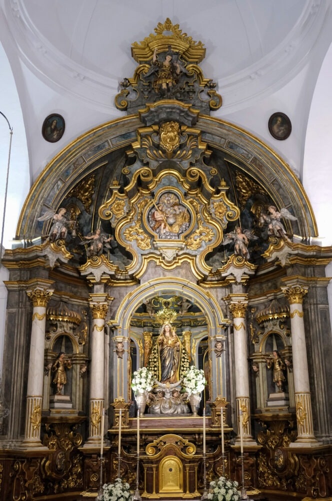 Retablo de Nra. Santísima Patrona.
