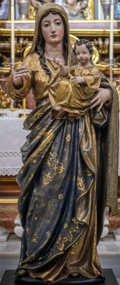 Hechura de la Santísima Virgen de la Oliva Coronada