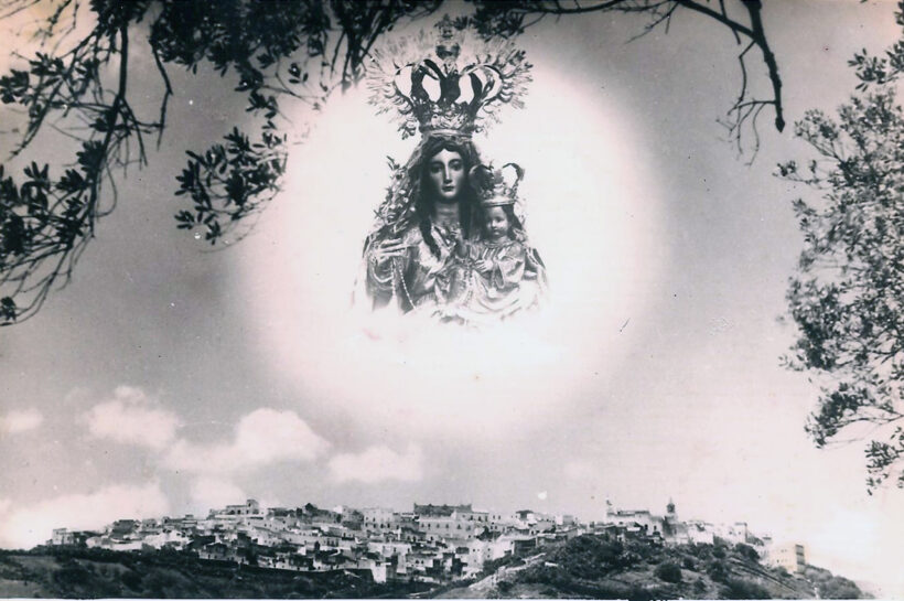 Imagen sobre el patronazgo de la Virgen de la Oliva sobre Vejer de la Frontera y su comarca.